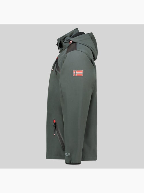 Veste softshell à capuche twopac – geographical norway - Kiabi