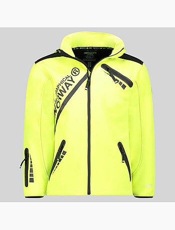 Veste softshell à capuche twopac – geographical norway