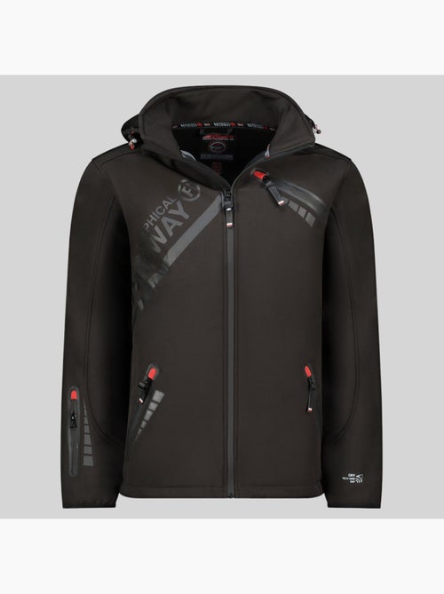 Veste softshell à capuche twopac – geographical norway - Kiabi