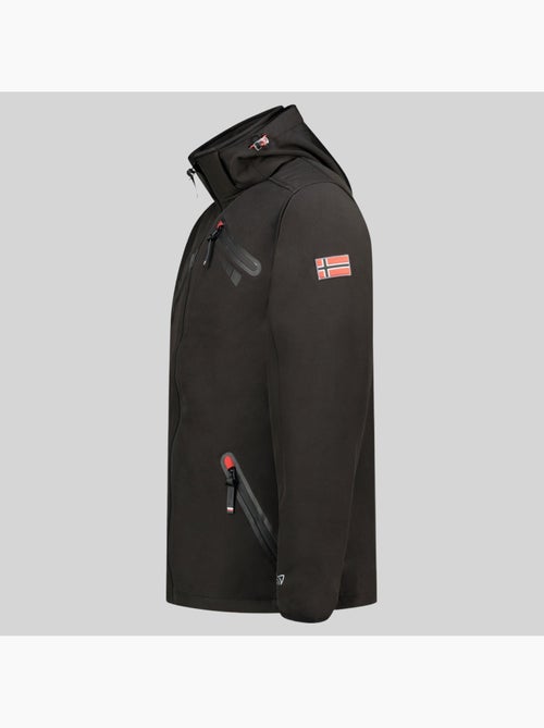 Veste softshell à capuche twopac – geographical norway - Kiabi