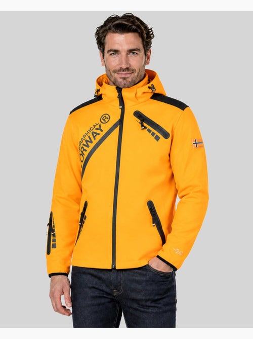 Veste softshell à capuche twopac – geographical norway - Kiabi