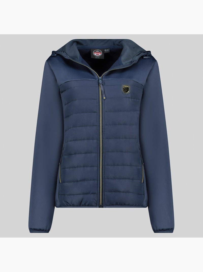 Veste softshell à capuche typhlosion – geographical norway Bleu marine - Kiabi