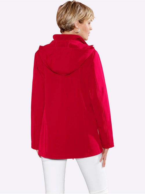 Veste softshell avec col montant et capuche à coulisse - Taille standard - Moda Vilona - Kiabi