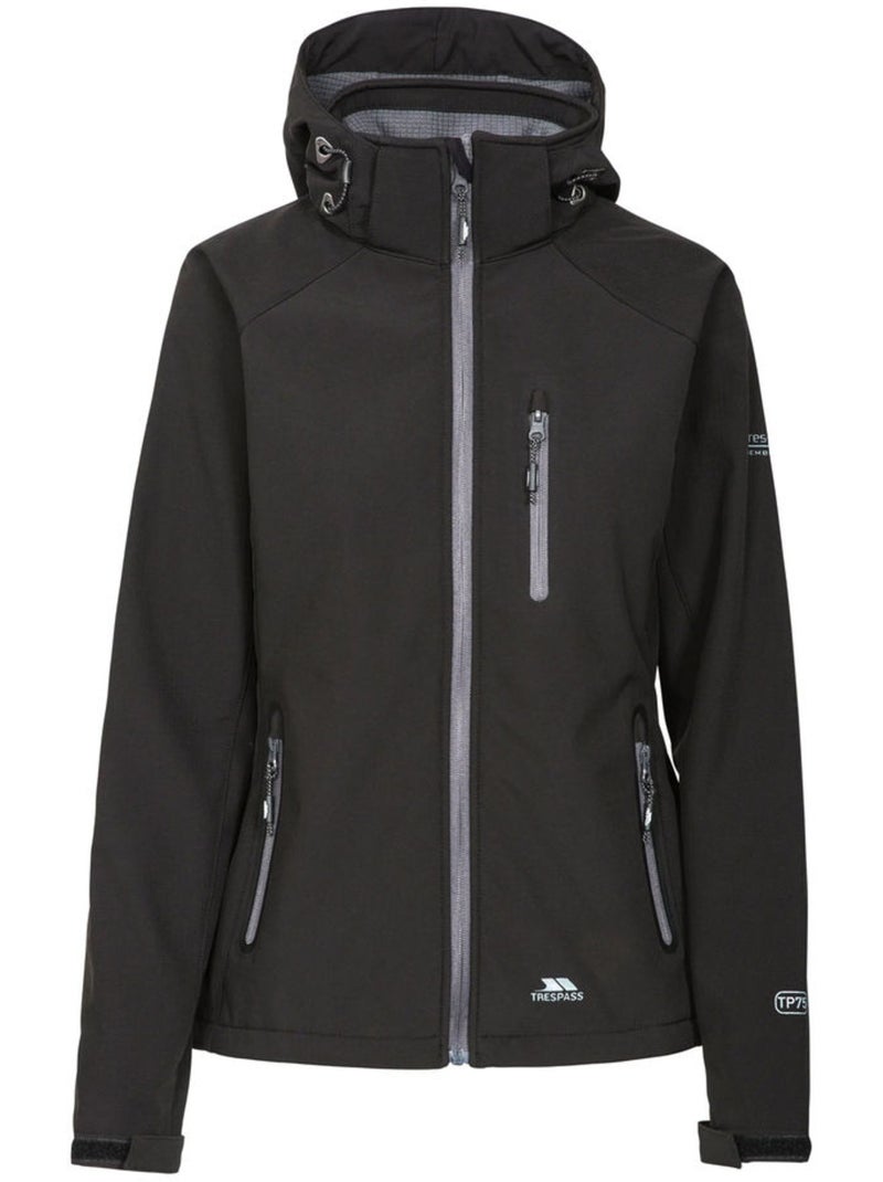 Veste softshell bela - trespass Noir - Kiabi