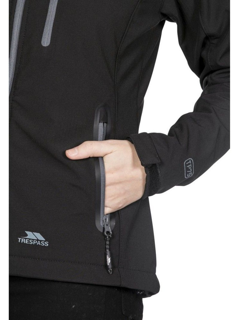 Veste softshell bela - trespass Noir - Kiabi