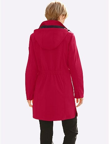 Veste Softshell Capuche Amovible Réglable En Largeur - Taille Courte - Witt