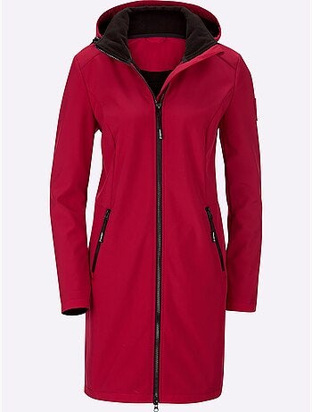 Veste Softshell Capuche Amovible Réglable En Largeur - Taille Courte - Witt
