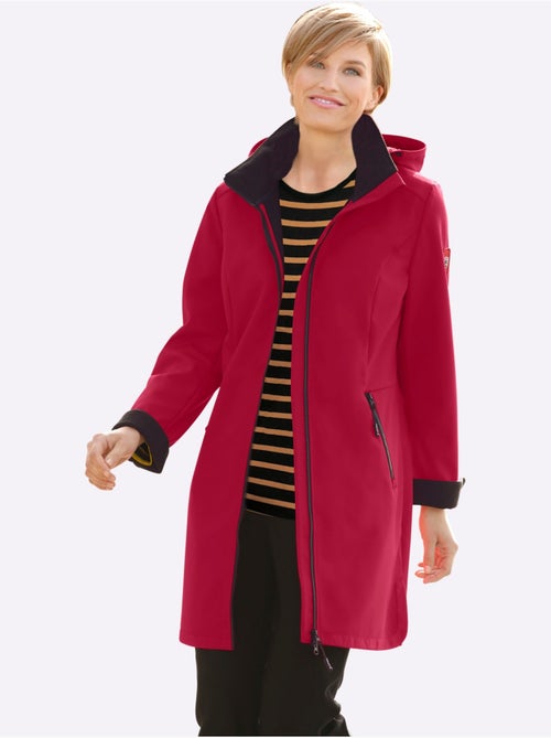 Veste Softshell Capuche Amovible Réglable En Largeur - Taille Courte - Witt - Kiabi Veste Softshell Capuche Amovible Réglable En Largeur - Taille Courte - Witt - Kiabi