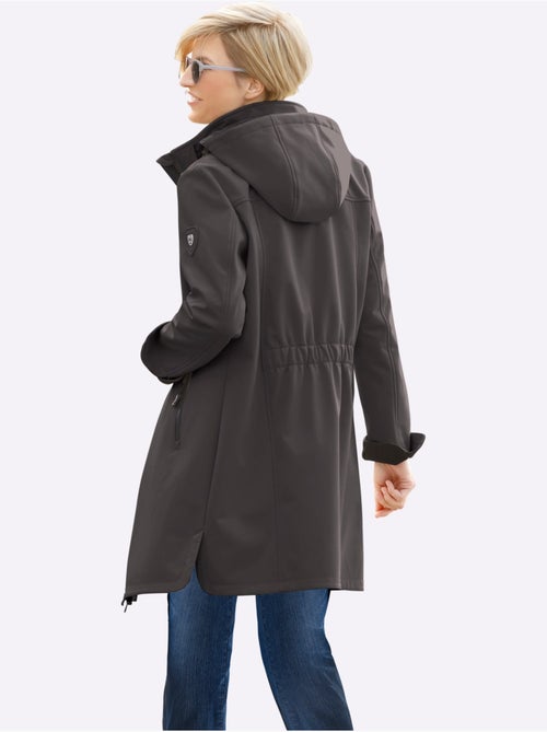 Veste Softshell Capuche Amovible Réglable En Largeur - Taille Standard - Witt - Kiabi Veste Softshell Capuche Amovible Réglable En Largeur - Taille Standard - Witt - Kiabi