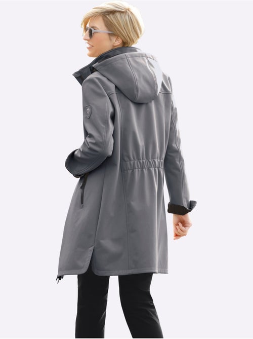 Veste Softshell Capuche Amovible Réglable En Largeur - Taille Standard - Witt - Kiabi Veste Softshell Capuche Amovible Réglable En Largeur - Taille Standard - Witt - Kiabi