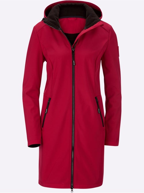 Veste Softshell Capuche Amovible Réglable En Largeur - Taille Standard - Witt - Kiabi