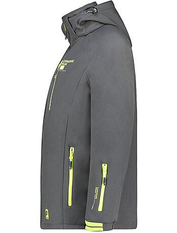 Veste softshell coupe-vent à capuche ritchoneak – canadian peak