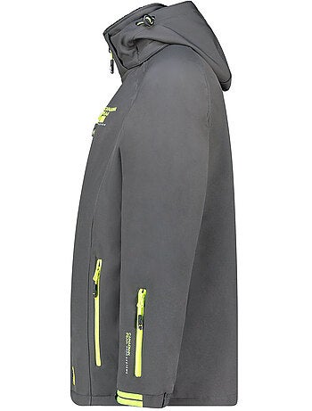Veste softshell coupe-vent à capuche ritchoneak – canadian peak