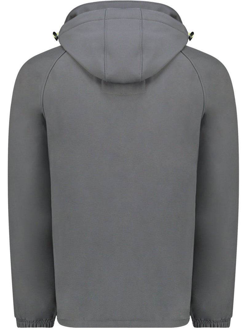 Veste softshell coupe-vent à capuche ritchoneak – canadian peak Gris foncé - Kiabi