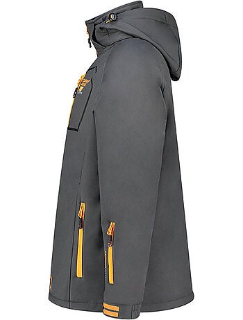 Veste softshell coupe-vent à capuche riziereak – canadian peak