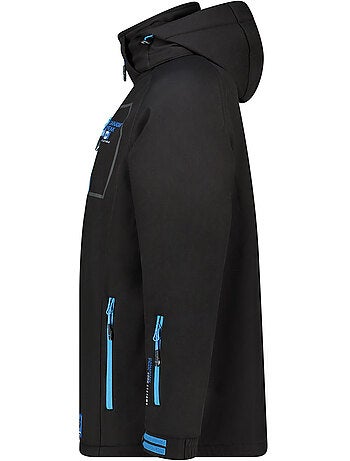 Veste softshell coupe-vent à capuche riziereak – canadian peak