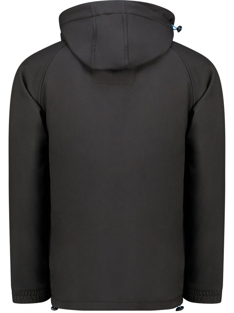 Veste softshell coupe-vent à capuche riziereak – canadian peak Noir - Kiabi