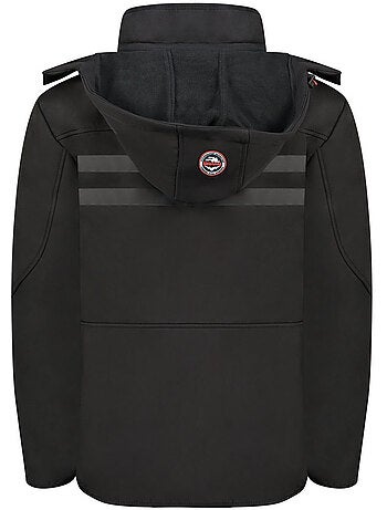 Veste softshell coupe-vent à capuche royauteak – canadian peak