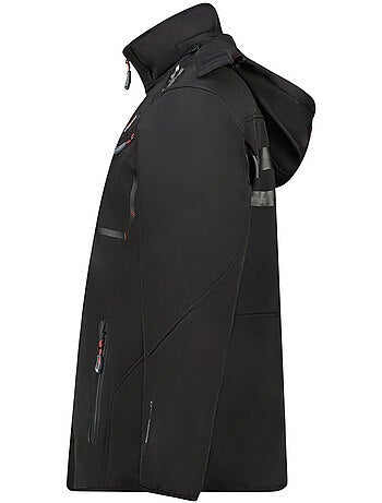 Veste softshell coupe-vent à capuche royauteak – canadian peak