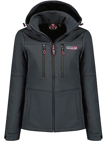 Veste softshell coupe-vent doublée polaire timmexeak – canadian peak
