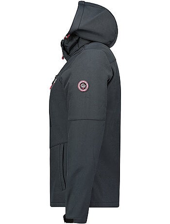 Veste softshell coupe-vent doublée polaire timmexeak – canadian peak
