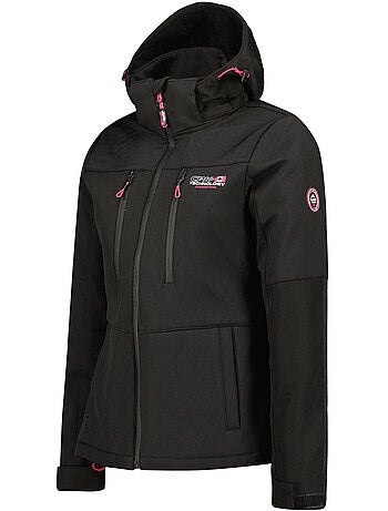 Veste softshell coupe-vent doublée polaire timmexeak – canadian peak