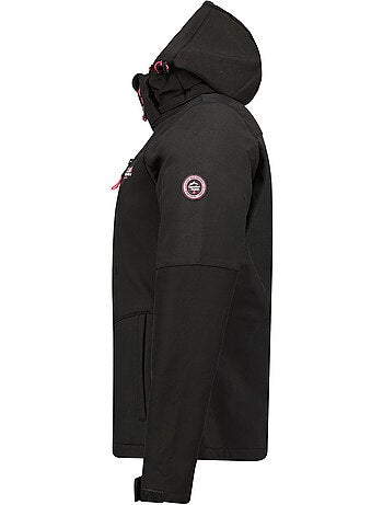 Veste softshell coupe-vent doublée polaire timmexeak – canadian peak