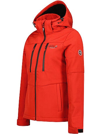 Veste softshell coupe-vent doublée polaire timmexeak – canadian peak