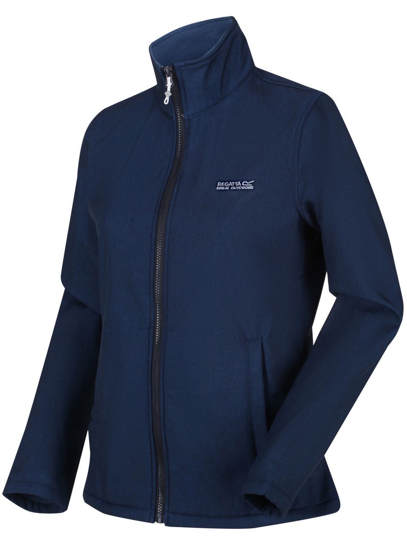 Veste softshell décontractée de marche connie - regatta Bleu marine - Kiabi