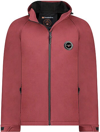 Veste softshell déperlante à capuche tamigoglasseak – canadian peak