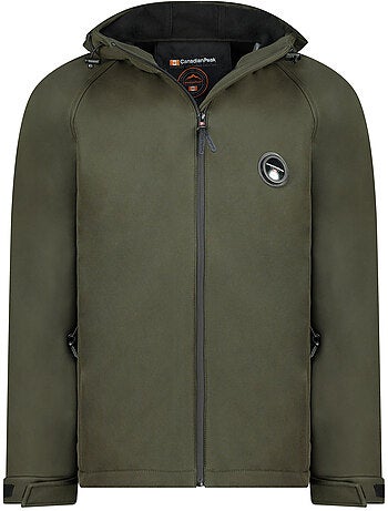 Veste softshell déperlante à capuche tamigoglasseak – canadian peak