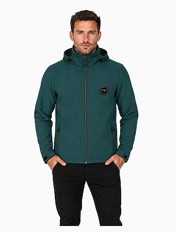 Veste softshell déperlante à capuche tamigoglasseak – canadian peak