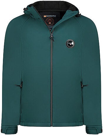 Veste softshell déperlante à capuche tamigoglasseak – canadian peak