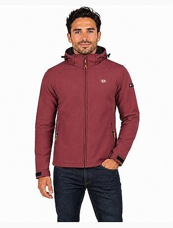 Veste softshell déperlante à capuche tamigoloreak – canadian peak
