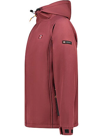 Veste softshell déperlante à capuche tamigoloreak – canadian peak