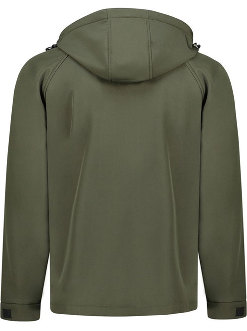 Veste softshell déperlante à capuche tamigoloreak – canadian peak - Kiabi