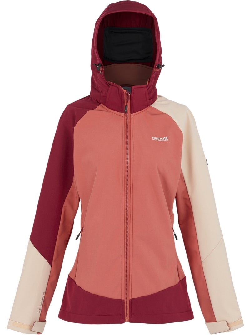 Veste softshell desoto - regatta Rouge foncé - Kiabi