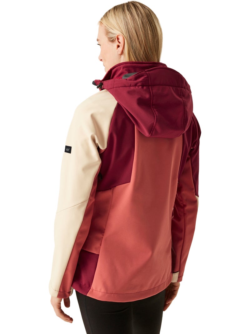 Veste softshell desoto - regatta Rouge foncé - Kiabi