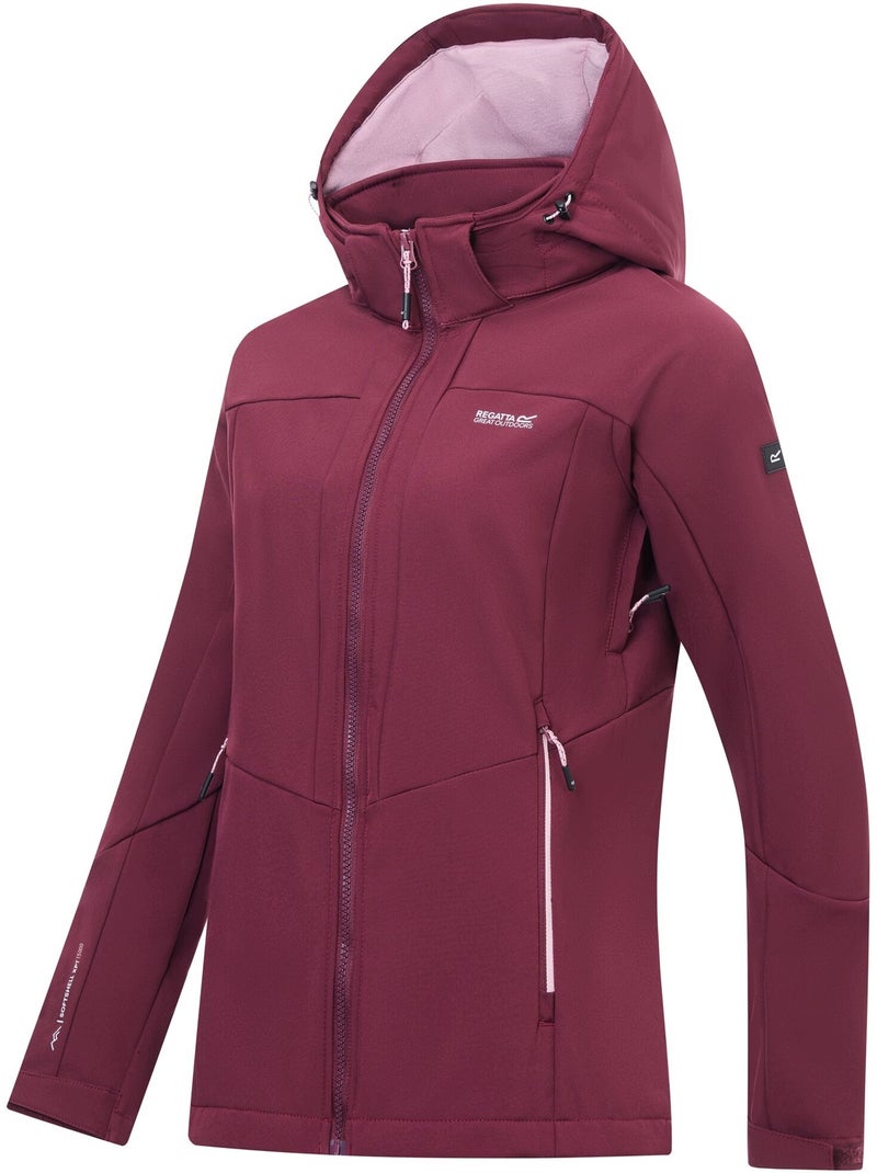 Veste softshell desoto - regatta Violet clair - Kiabi