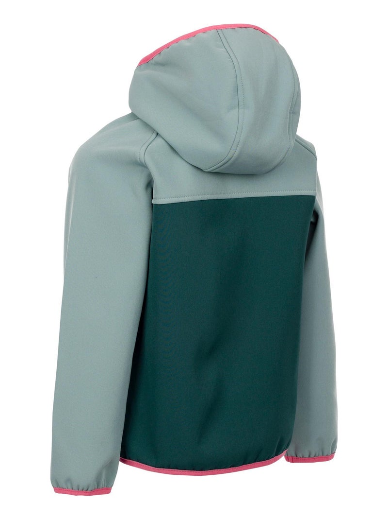 Veste softshell hanbury - trespass Vert sapin - Kiabi