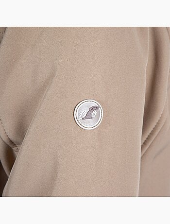 Veste softshell homme ou femme 'breizh océan' doublure polaire déperlante