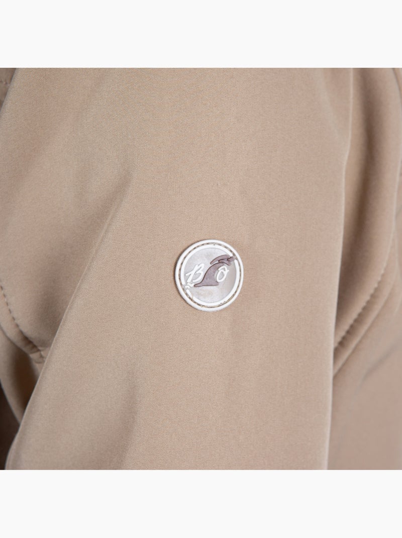 Veste softshell homme ou femme 'breizh océan' doublure polaire déperlante Sable - Kiabi