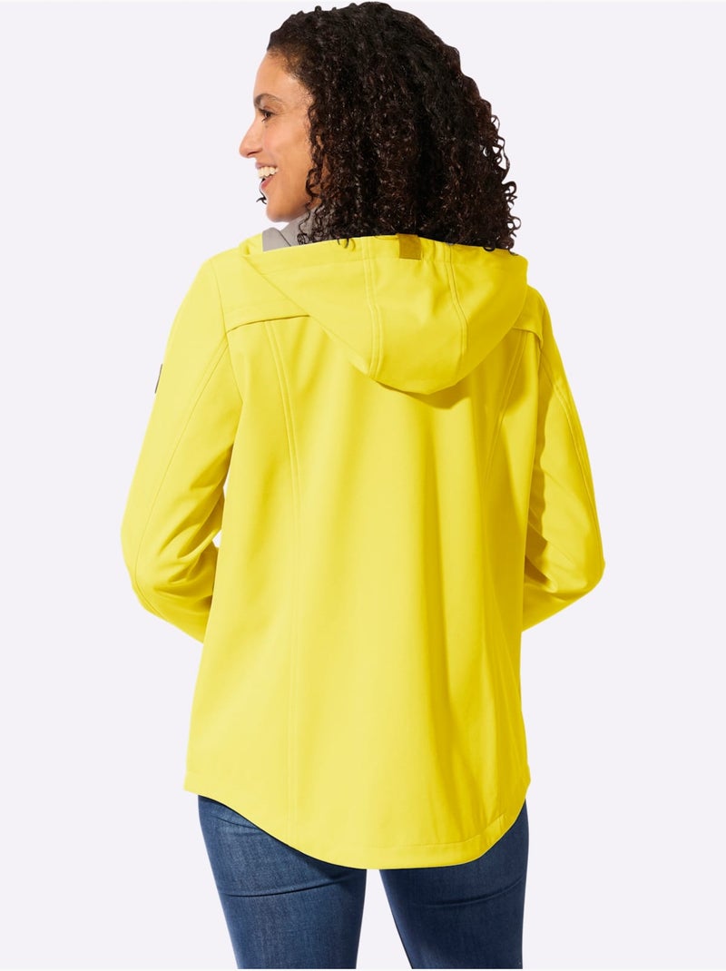 Veste Softshell Idéal Pour La Mi-saison ! - Taille Standard - Witt Vert - Kiabi