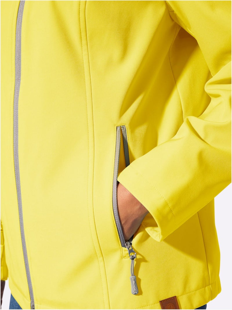Veste Softshell Idéal Pour La Mi-saison ! - Taille Standard - Witt Vert - Kiabi