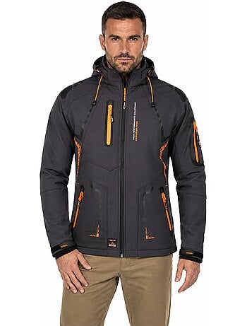 Veste softshell imperméable à capuche amovible tourmaline – canadian peak