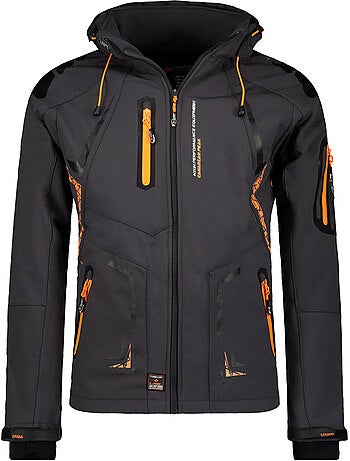 Veste softshell imperméable à capuche amovible tourmaline – canadian peak