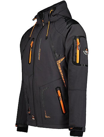 Veste softshell imperméable à capuche amovible tourmaline – canadian peak
