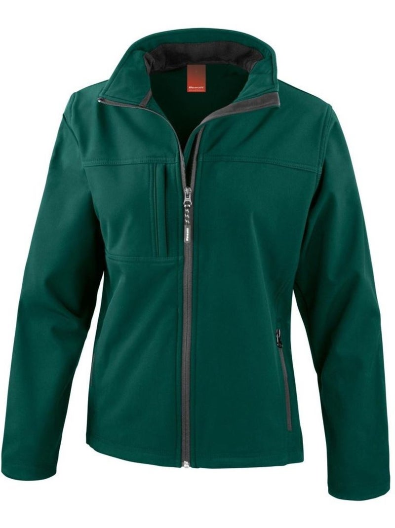 Veste softshell imperméable et respirante - result Vert bouteille - Kiabi