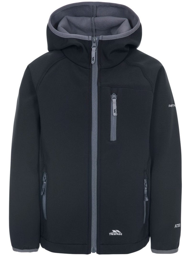 Veste softshell kian - trespass Noir - Kiabi
