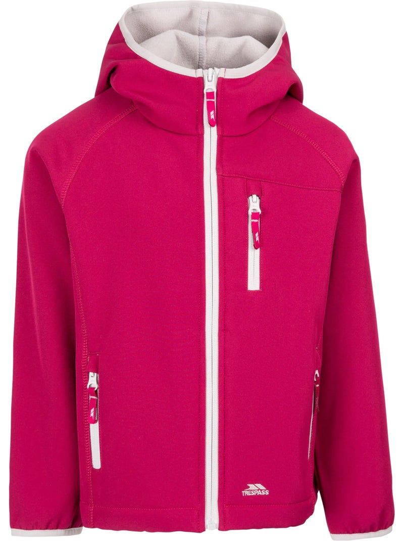 Veste softshell kian - trespass Violet clair - Kiabi